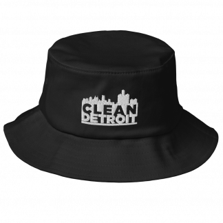 Old School #CleanDetroit Bucket Hat