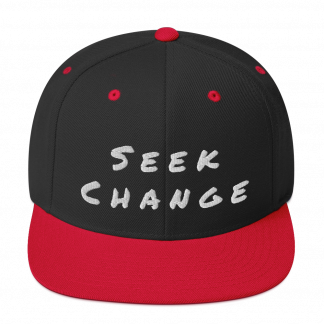 Seek Change Snapback Hat
